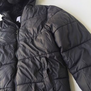 Old Navy Youth  Puffer Jacket Coat Black